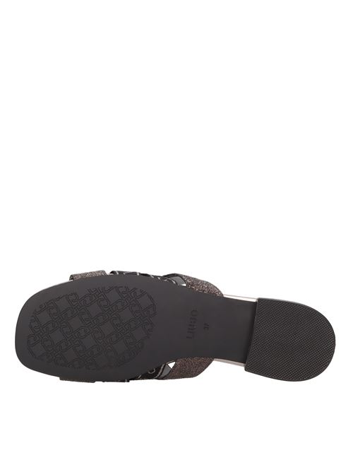Mules in fabric and eco-leather LIU JO | SA3059 EX135ANTRACITE